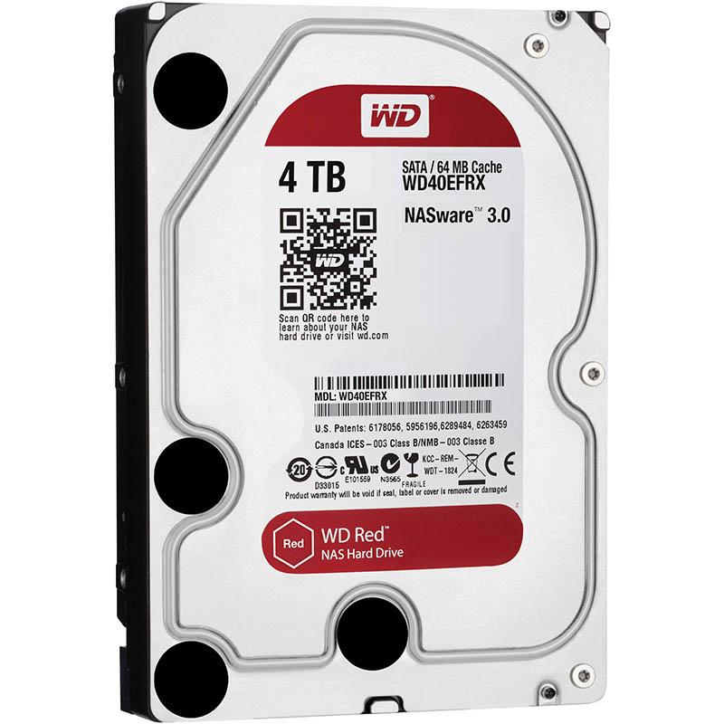 هارد دیسک اینترنال وسترن دیجیتال 4ترابایت Western Digital Red Edition 4TB